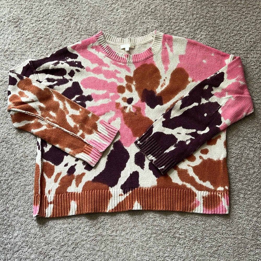 Lisa Todd dreamscape tie dye sweater - Picture 4 of 7